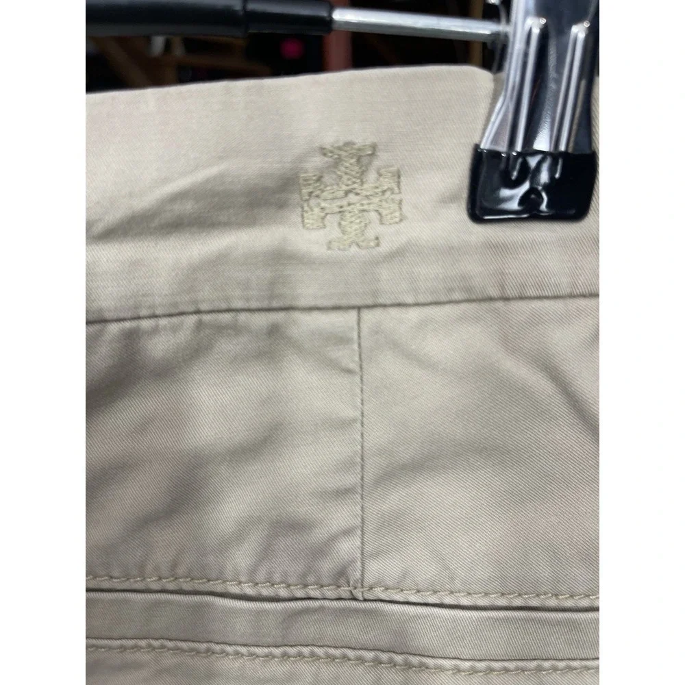 Tory Burch Women's Chino Khaki Pants Size 29 Cotton Casual Workwear